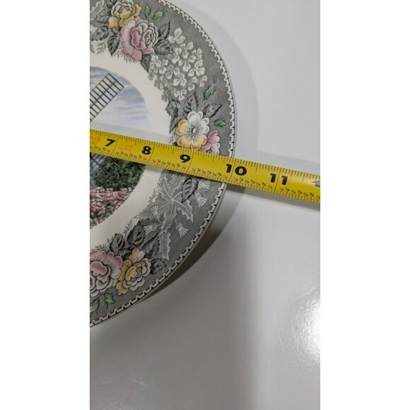 Adams Old English Staffordshire Ware Cape Cod Plate Windmill Decorative Plate - Picture 13 of 13